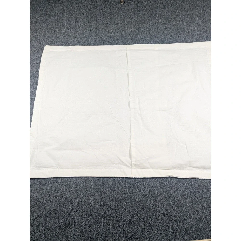 Threshold White Waffle Weave Cotton Standard Pillow Sham Envelope Closure